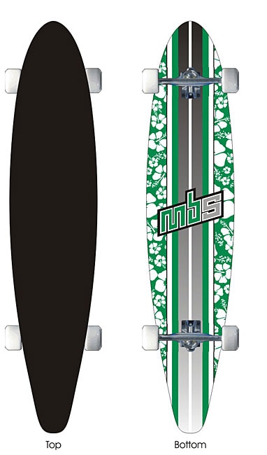 MBS Pin Tail Longboard  