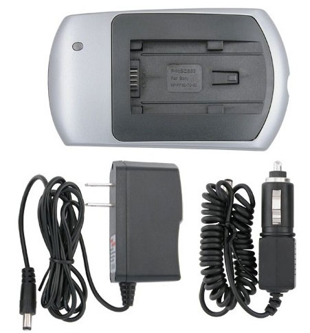 Sony NP FH50 Compatible Battery Charger Set  