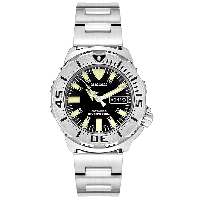 Seiko Mens Divers Automatic Steel Watch  