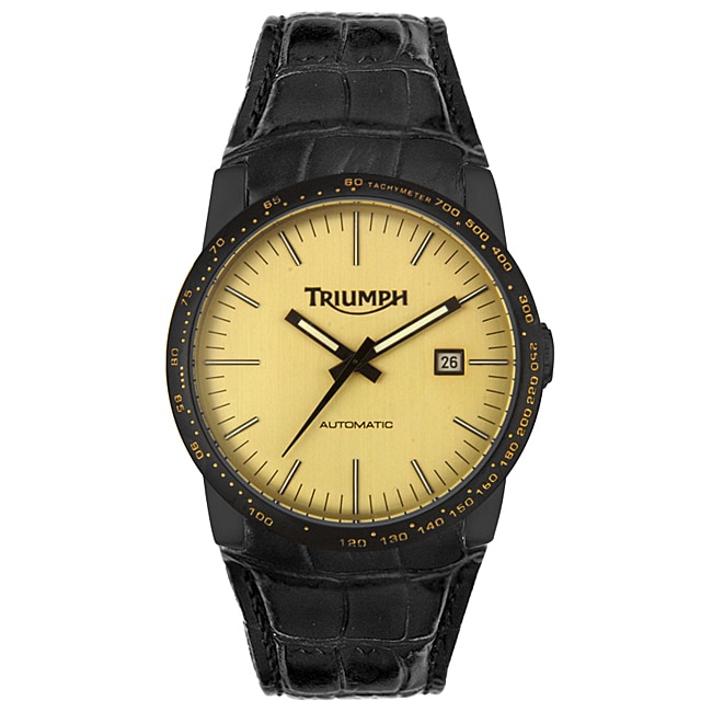Triumph Motorcycles Mens Automatic Watch  