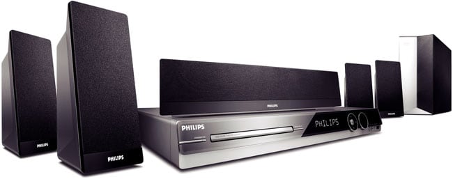 Philips 1000 watt 5.1 DVD Home Theater System (Refurb)  