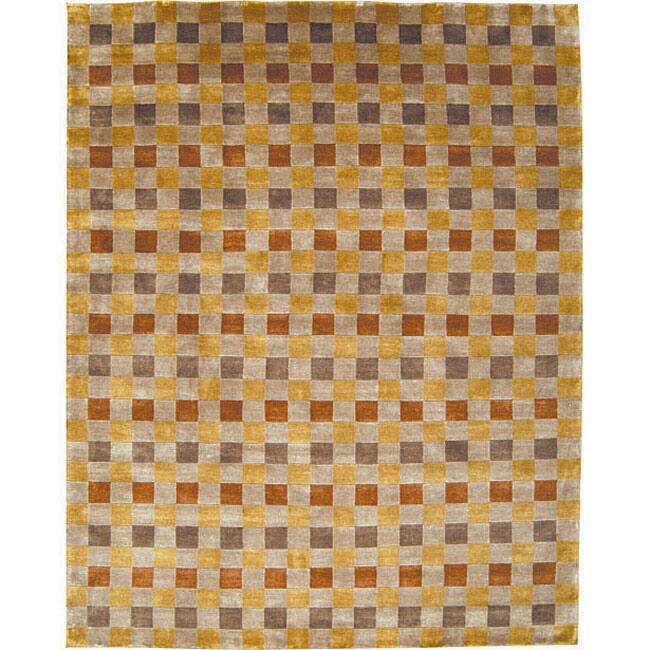 Nourison Hand-knotted Mandalay Multi Wool Rug (5' x 8') - 5' x 8'
