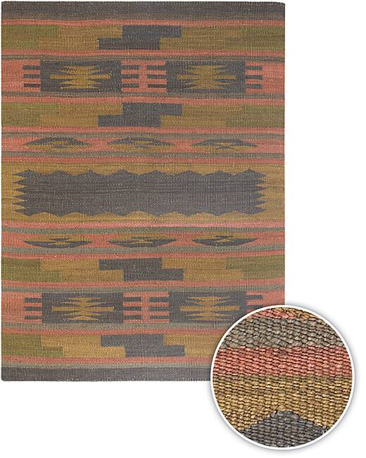 HandmadeTransitional Mandara Rug