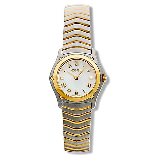 Ebel Classic Wave Womens Two tone Watch  