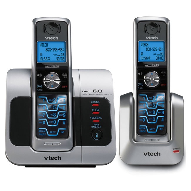 Vtech 6041 DECT 6.0 2HS Cordless Phone System (Refurbished 