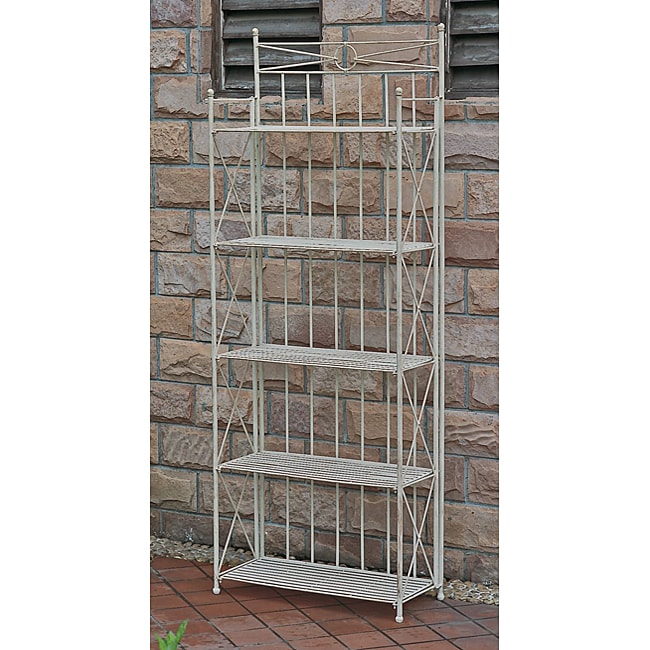 Large 5 tier Iron Folding Bakers Rack  