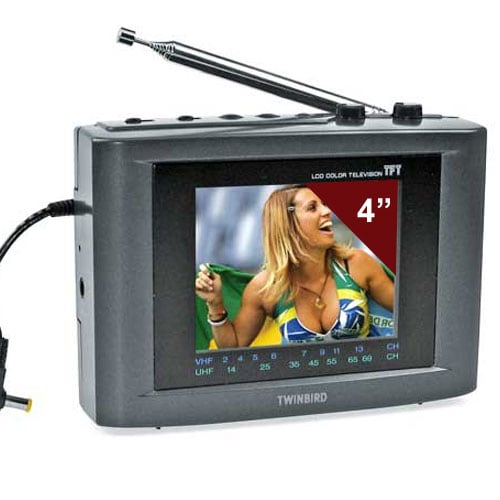 Twinbird 4 inch TFT Color LCD TV  