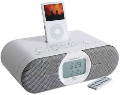 KLH KC 80 AM/ FM Clock Radio with iPod Docking (Refurb)   