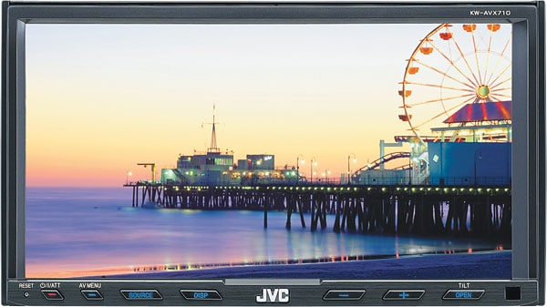 JVC KW AVX710 DVD Receiver