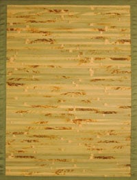 Handmade Variegated Bamboo Runner (2 x 7)  