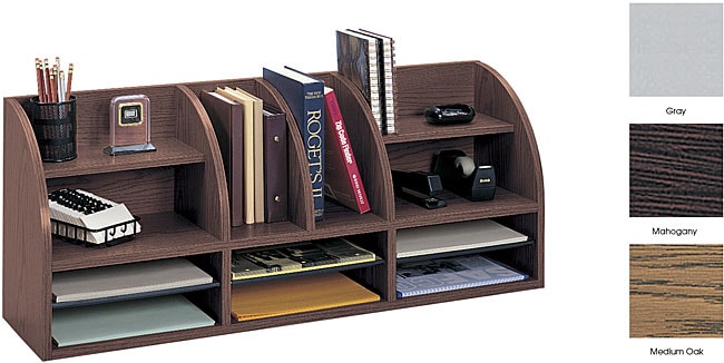 Safco Radius Front Desktop Organizer (9.75 x 38.5 x 15.25) Today $