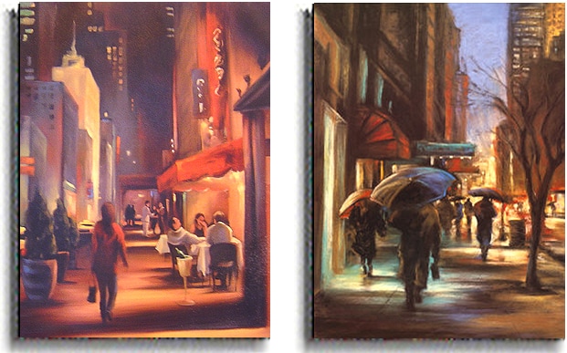 Carol Jessen 27th Ave & 57th St Stretched Canvas Set