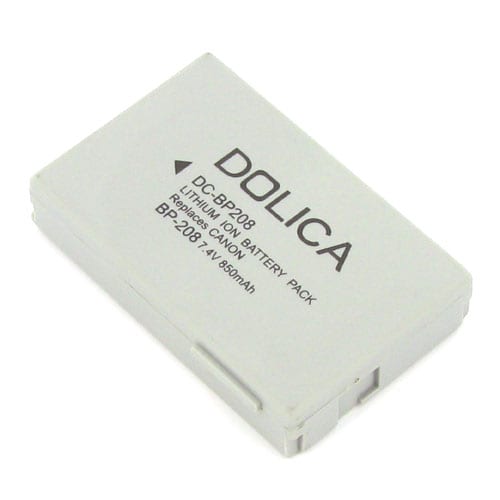 Dolica Canon DC BP208 Replacement Battery  