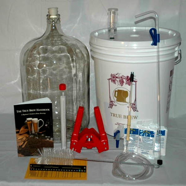 Gold Complete Homebrew Beer Equipment Kit  