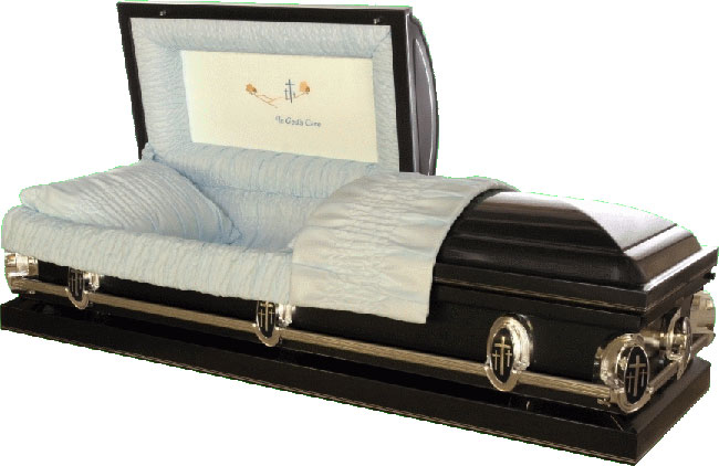 In Gods Care 18 gauge Steel Casket