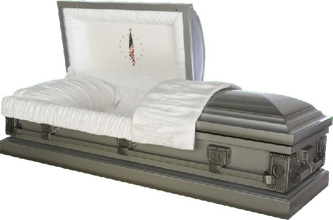 American Patriot 18 gauge Steel Casket  