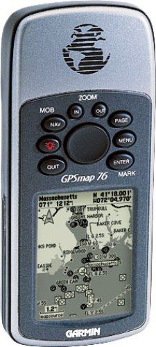 Garmin MAP76 Land and Sea Tide Data GPS  