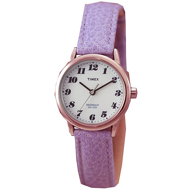 Timex Indiglo Women's Periwinkle Strap Watch Free Shipping On Orders