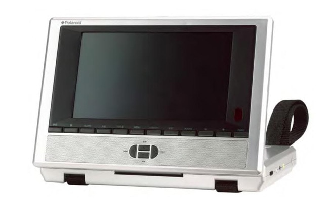 Polaroid 7-Inch Dual Screen LCD DVD Player (Refurbished) - Free