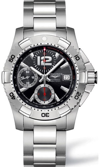 Longines Men's HydroConquest Diver's Black Dial Automatic Watch Longines Men's Longines Watches