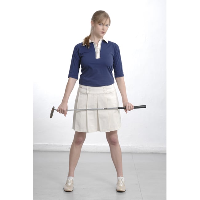 Verdina Ladies Pleated Twill Golf Skort  