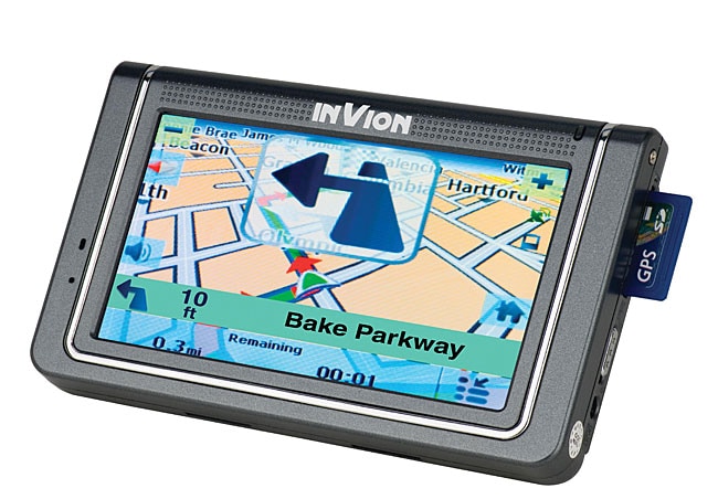 Invion 4.3 inch Touch Screen GPS Navigation 4V506  