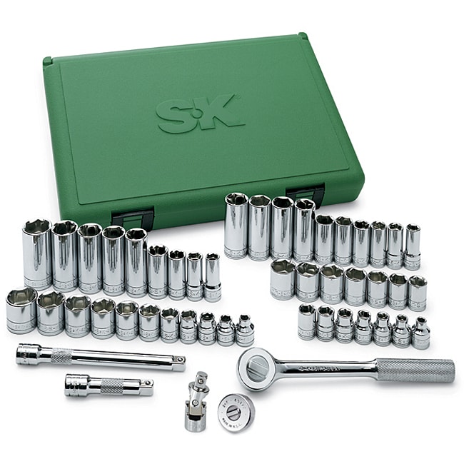 SK 49 piece 3/8 inch Drive 6 point Socket Set