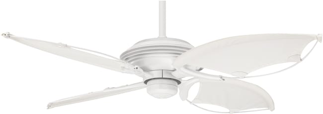 Shop Hunter Beach Side 54 Inch White Fan Free Shipping Today