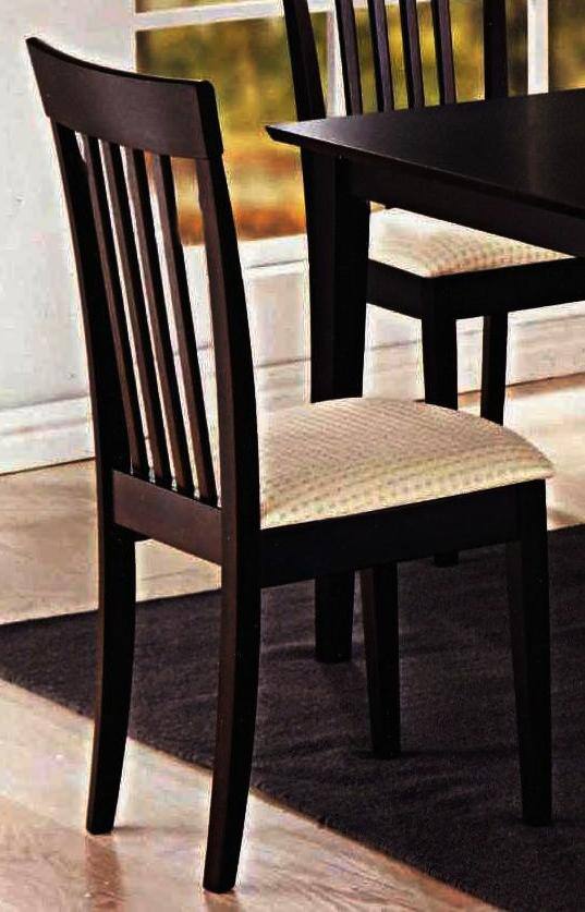Lugano Cappuccino Dining Chairs (Set of 2)