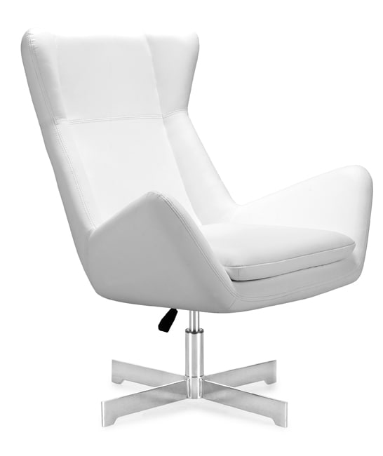 King White Armchair  