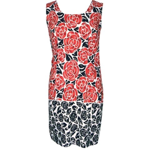 Jams World Womens Sleeveless Latona Rose Dress  