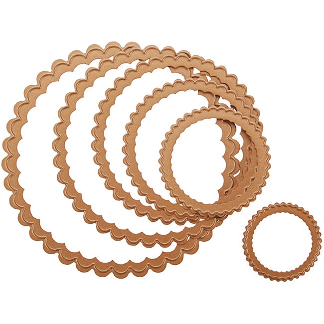 Wizard Nestabilities Scalloped Circle Die Set (Set of 6)   