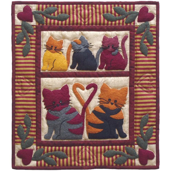 Cat Tails Wallhanging Quilt Kit Free Shipping On Orders Over 45