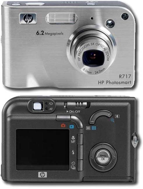 HP Photosmart R717 6.2MP Digital Camera (Refurbished)  