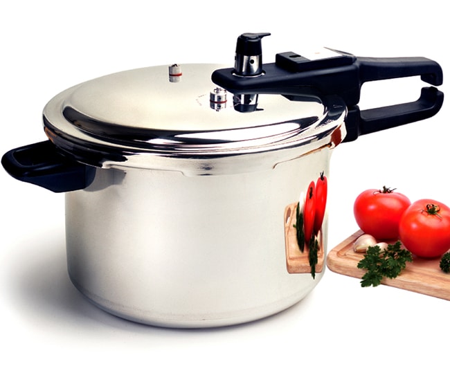 8-quart Pressure Cooker with Safety Valve - Free Shipping Today ...