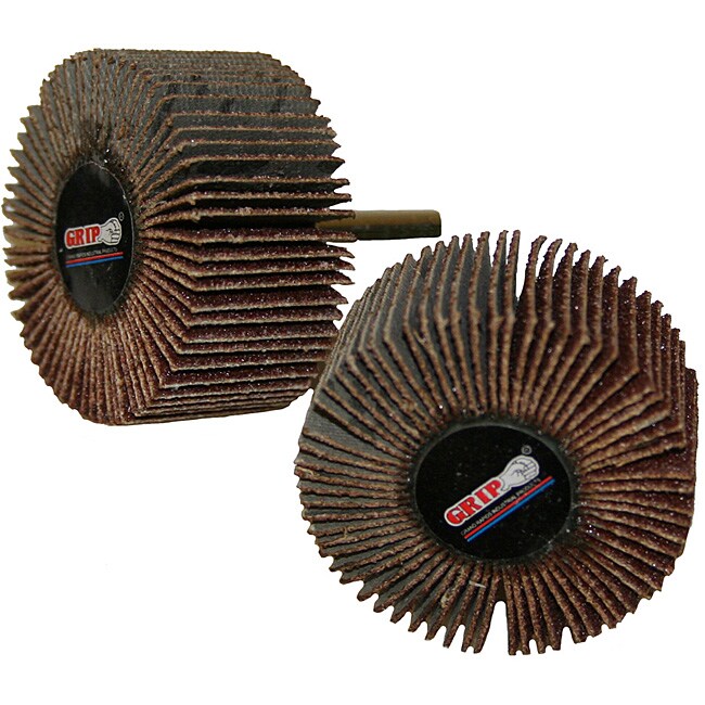 Grip 2inch Flap 80 Grit Sanding Wheels (Pack of 4) Free Shipping On