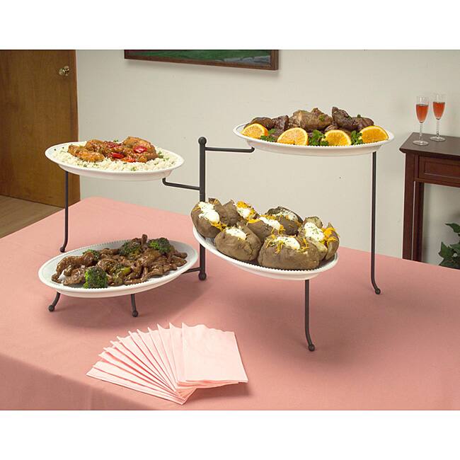 Adjustable 4-tier Buffet Server