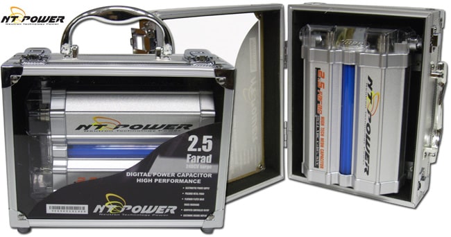 NT POWER 2.5 Farad Capacitor with LED Lights  