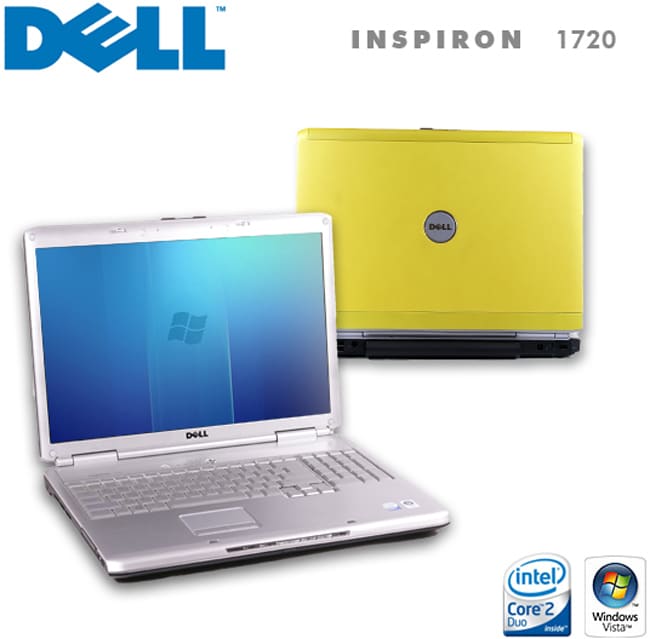 Dell Inspiron 1720 Yellow Laptop (Refurbished)  