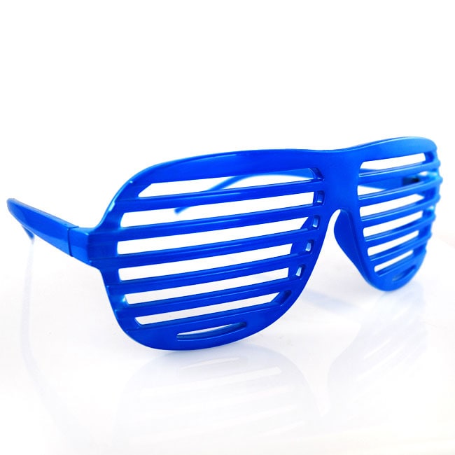 Shutter Shades Blue Sunglasses  