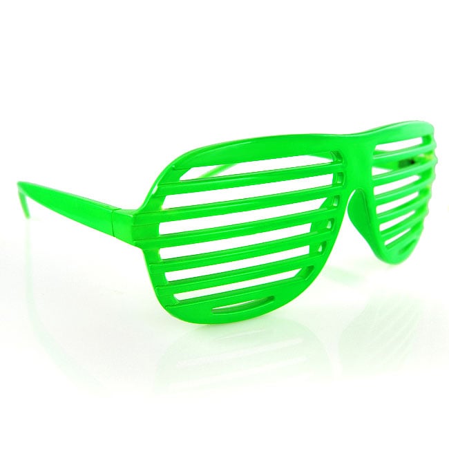 Shutter Shades Green Sunglasses  
