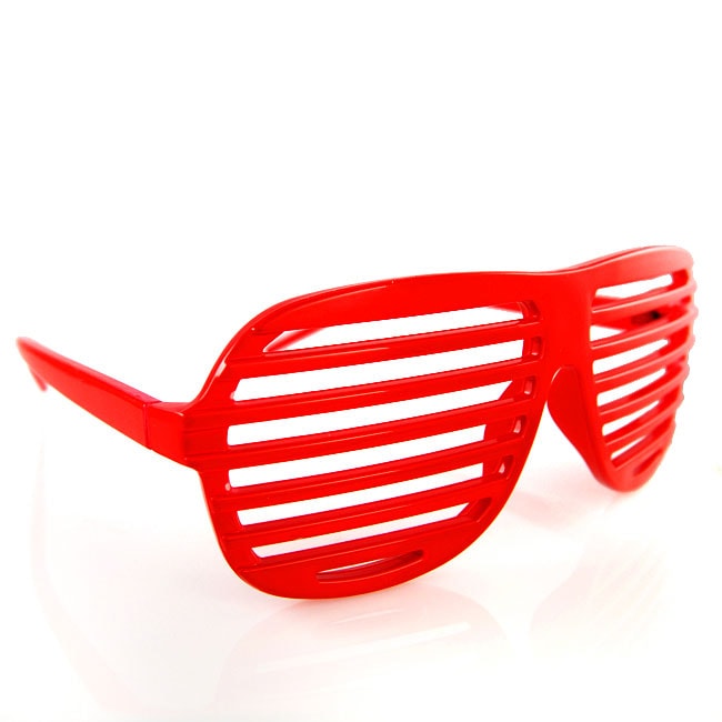 Shutter Shades Red Sunglasses  