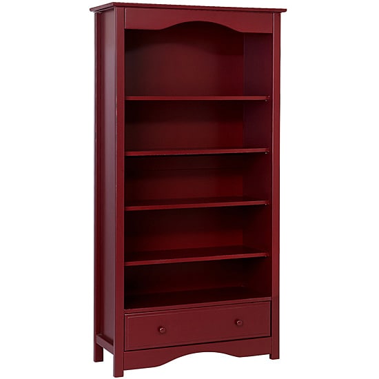 Anna Brick Red Bookcase  