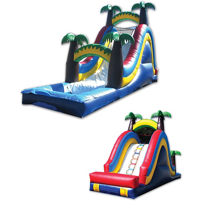 palm tree water slide for sale