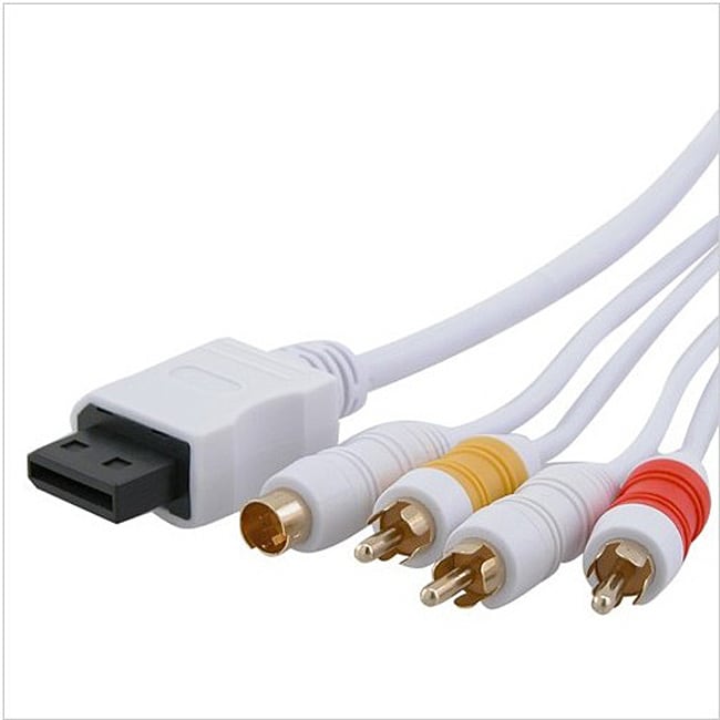 AV Composite and S Video Cable for Nintendo Wii  