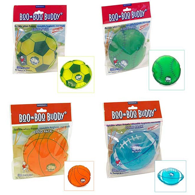 Boo Boo Buddy Ice Cold Sports Packs (Set of 4)  