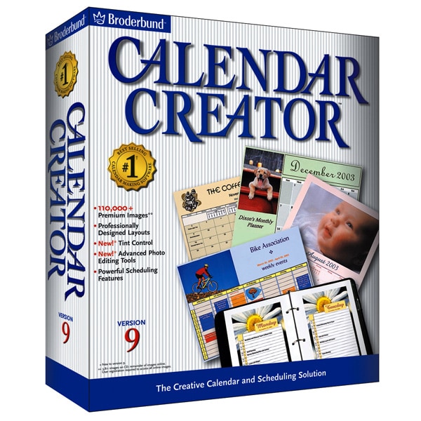 Calendar Creator 9 Software  