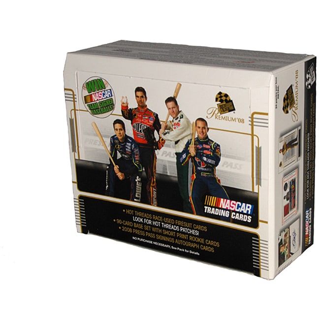 Nascar Press Pass Premium 2008 Trading Cards