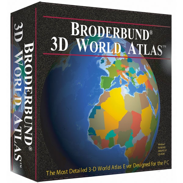 Broderbund 3D World Atlas   1129630 Big