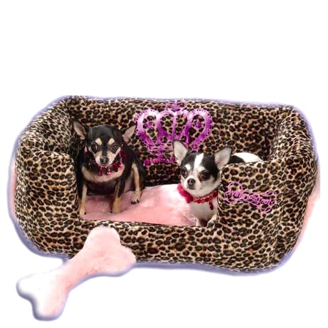 JLT Luxury Leopard print Pet Bed  